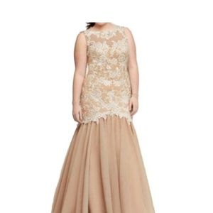 Nude Ball/Prom gown